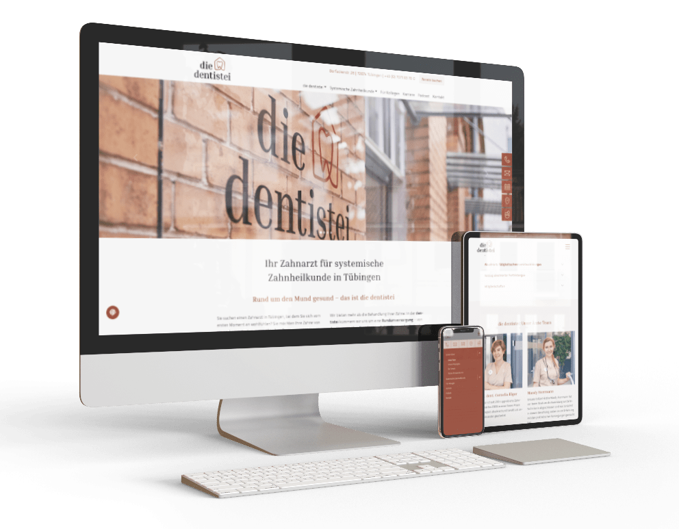 die dentistei - CMS Website WordPress Relaunch