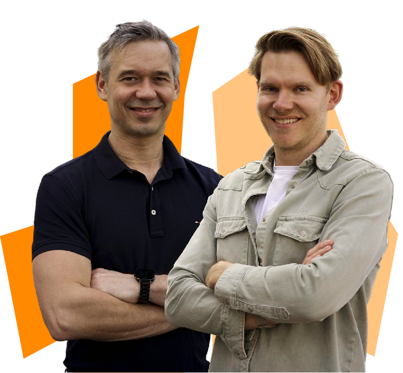 Darius Mozgiel und Hendrik Seiler - die Geschäftsführer und Gründer von quellcoder.