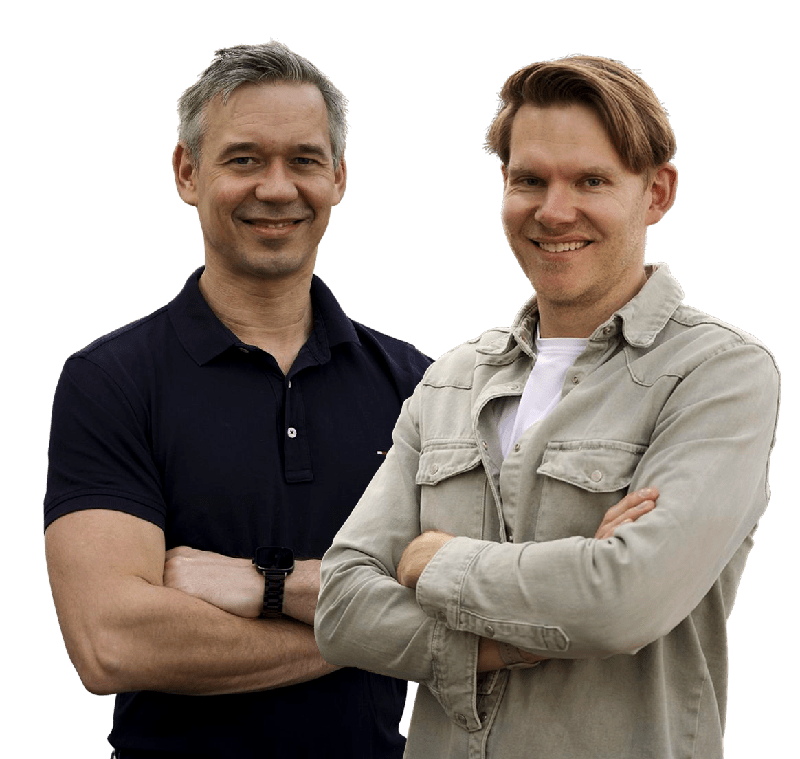 Darius Mozgiel und Hendrik Seiler - die Geschäftsführer und Gründer von quellcoder.