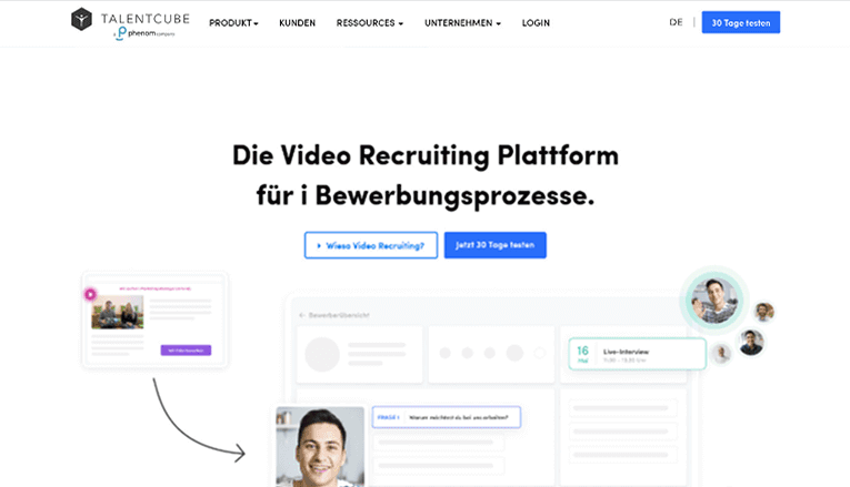 Talentcube Website