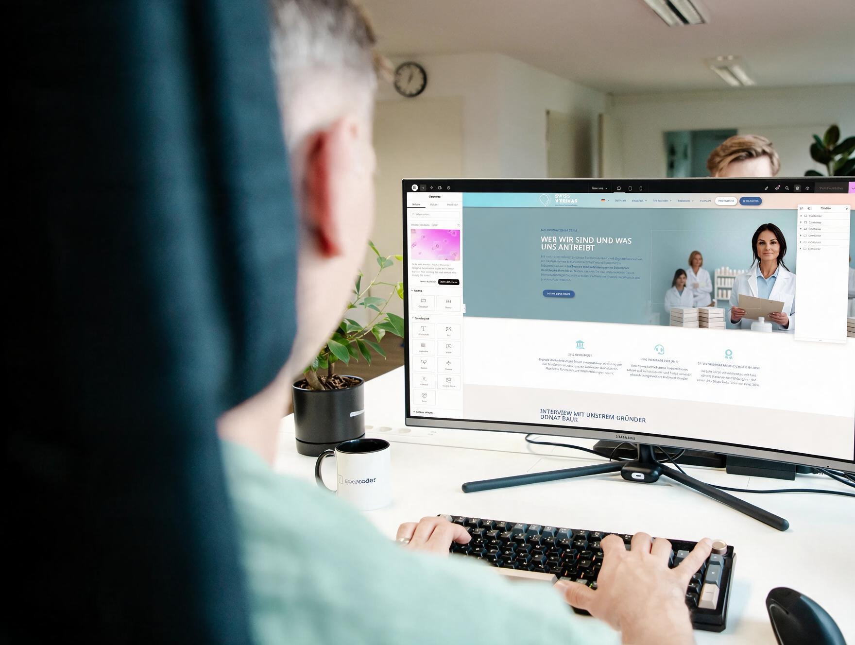 Elementor Page Builder – Webagentur Ansicht