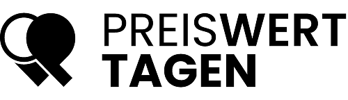 Preiswerttagen Logo (schwarz)